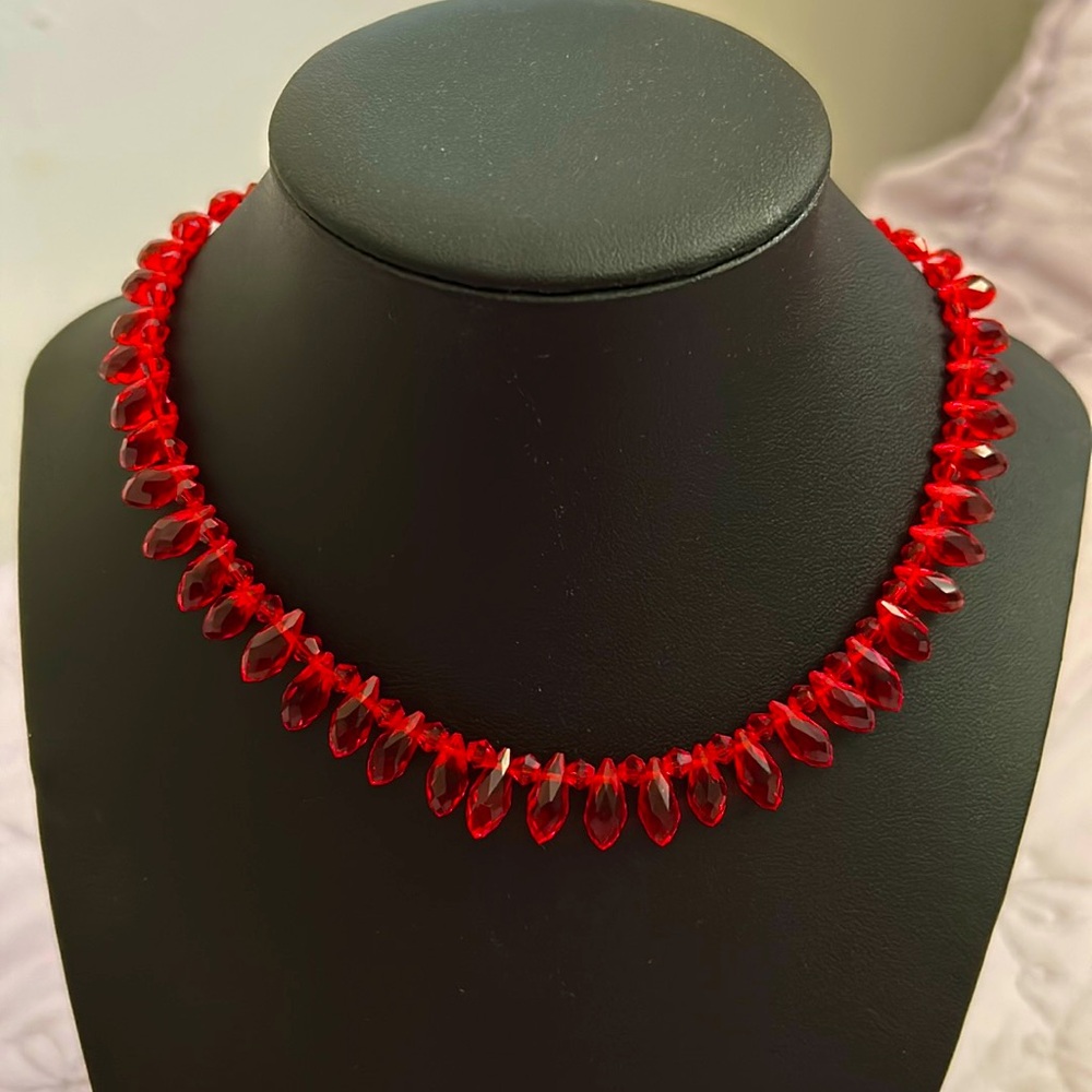 Necklace Ruby Red♥️🍒